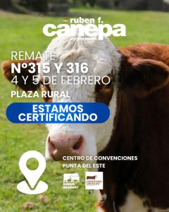Canepa – Remate 315 y 316