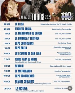 Zafra de Toros 2026